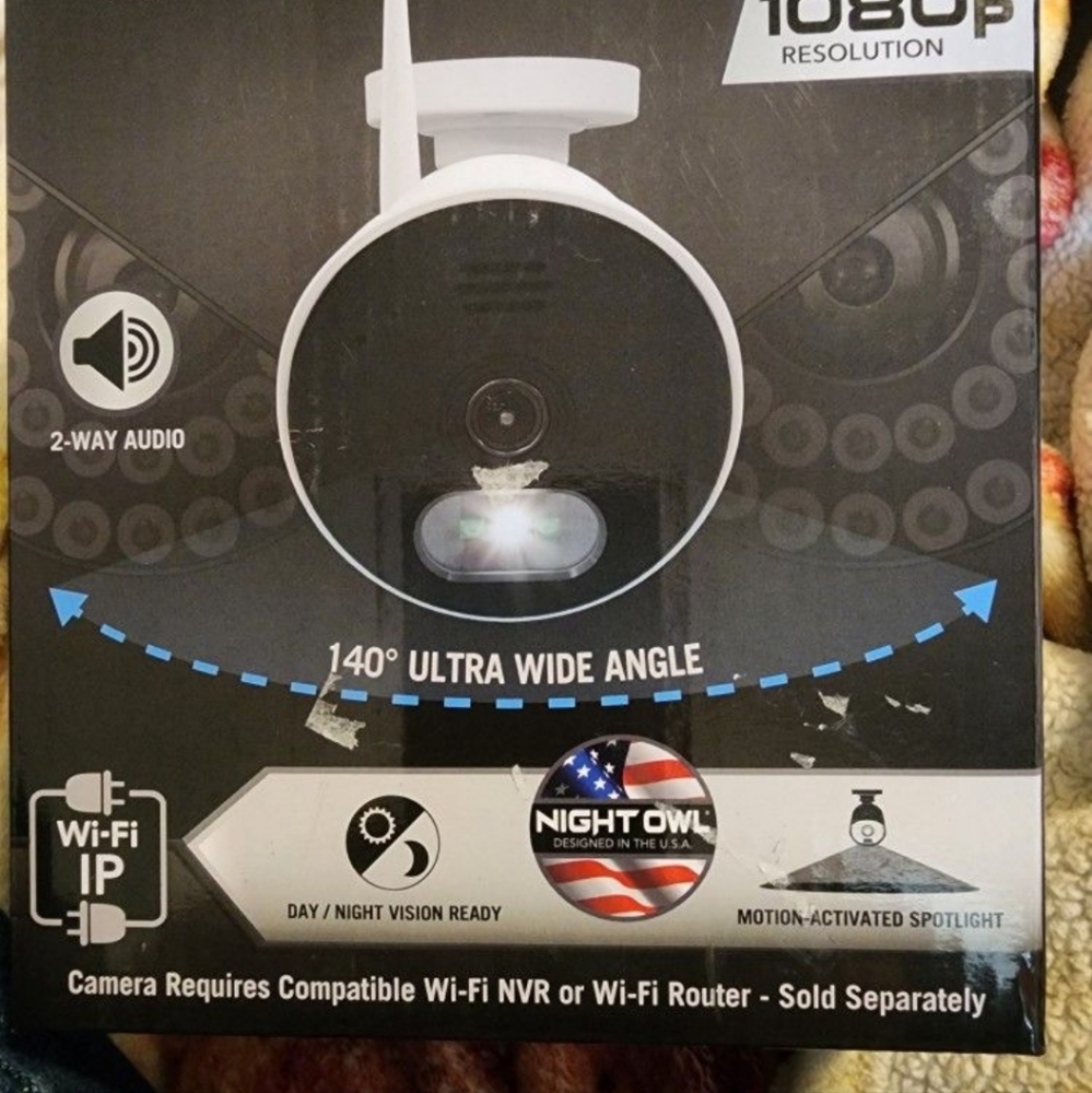 Night Owl Panoramic HD Wi-Fi IP Camera
